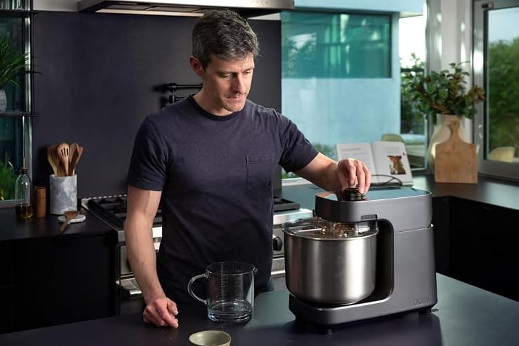 Ooni Halo Pro Spiral Mixer - Dough Stand Mixer with Attachments, 7.3 Quart Capacity and 58 Speed Settings - Charcoal Grey thumbnail 9
