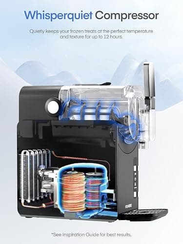 Slushie Machine, with 5 Presets + Custom Option, Auto-Clean Slushy Machine for Home, No Ice Needed, 12 Hours Freshness, Frozen Drink Maker for Spiked Slushies Frappés and More thumbnail 8