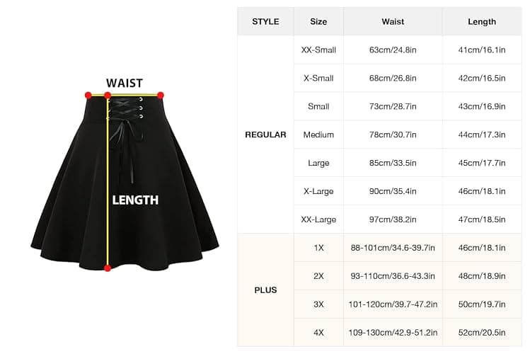 IDEALSANXUN Gothic Plaid Mini Skirts for Women Short High Waist Plaid Skirts thumbnail 6