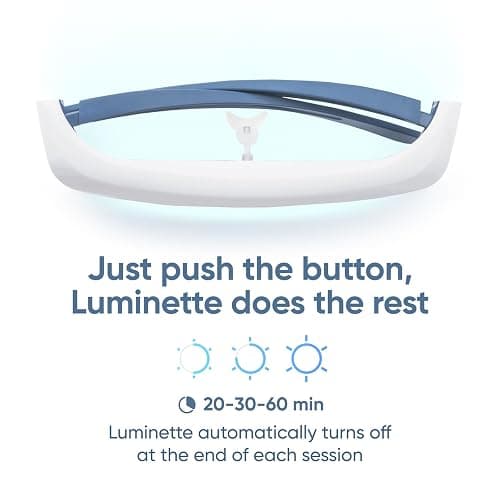 Luminette 2 Light Therapy Glasses (Updated 2024) - Wearable Happy Lamp - Natural Relief for Sleep Problems, Seasonal Mood Disorders, and Jet Lag - Portable Daylight Lamp thumbnail 5