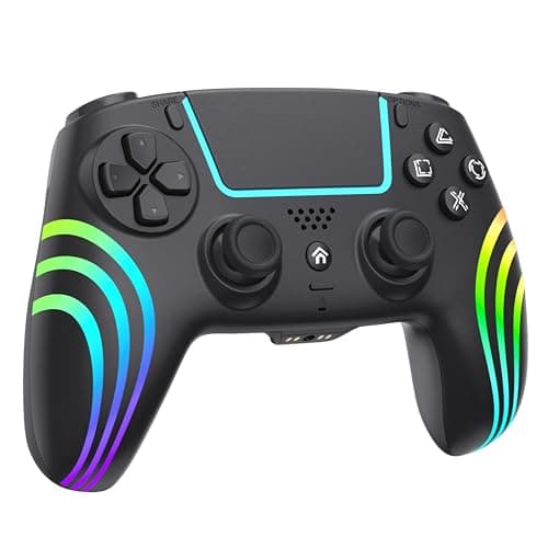 Manette sans Fil pour PS5, Controller pour PS5, avec Joystick Hall, Prise Audio, Vibration, Pavé Tactile, Six Axes, Manette pour PS5/Slim/Pro/PC - Image 1