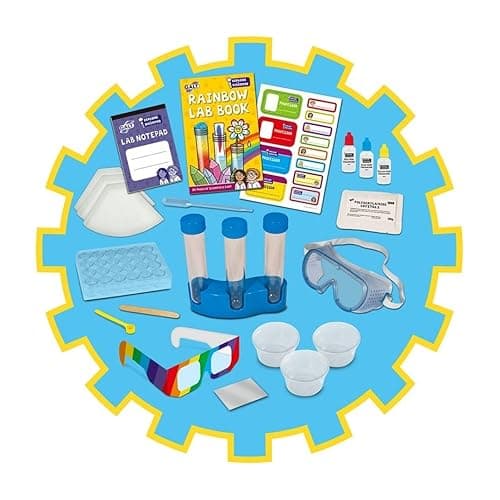 Galt Rainbow Lab - Explore & Discover Childrens Science Kit - 12 Science Experiments for Kids, Colourful Crystals - STEM Toys & National Curriculum Compatible - Gifts for Boys & Girls Ages 5 P thumbnail 3