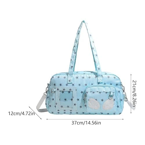 SADRIA Transparent Messengers Bag Fashion Itabag Shoulder Crossbody Bag Anime Display Satchel Handbag for Women Girls Gifts thumbnail 8