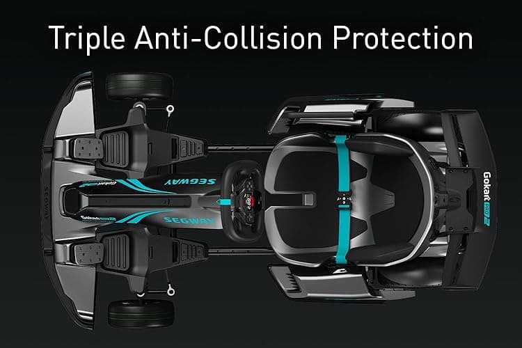 Segway Ninebot Gokart Pro and Gokart Pro 2, Electric Go Kart with Enhanced Safety Features, High-Speed Racing and Immersive Gaming Combo, Ultimate Drift Experience for Ages 14+, Up to 15.5 Miles thumbnail 7