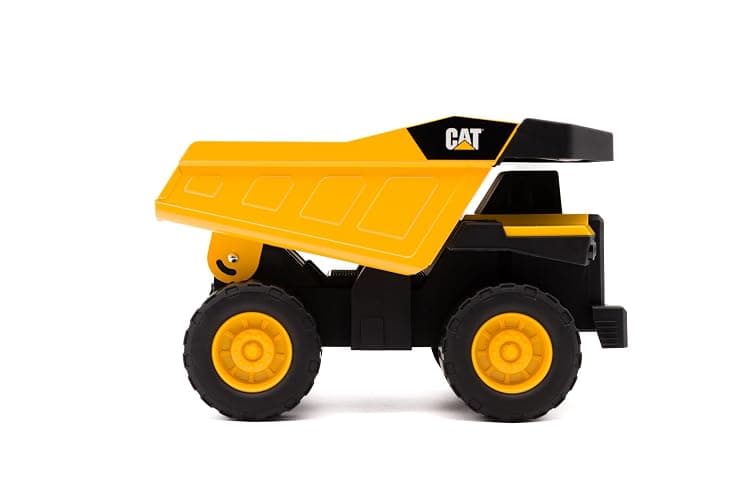 CAT Construction, Compact Steel Max Dump Truck 12" - Heavy Duty Steel Construction Toy with Realistic Working Dump Bed – Durable Vehicle for Indoor & Outdoor Play – Ages 3+ thumbnail 4