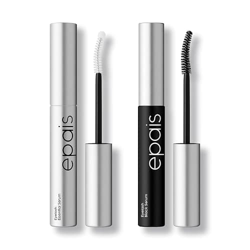 EPAIS Eyelash Care Essentials: Lash Serum + Black Serum, Day & Night Care, Get Fuller and Thicker, Non-prostaglandin, Non-irritated formula, Safe to Using on Eyes - Image 1