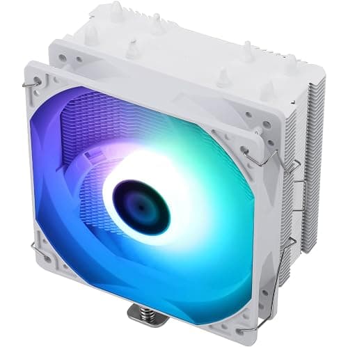Thermalright AssassinX120 SE ARGB White CPU Air Cooler, AX120 SE ARGB, 4 Heat Pipes, TL-C12CW-S PWM Quiet CPU Fan with S-FDB Bearing, for AMD AM4/AM5/Intel 1700/1150/1151/1200/1851 - Image 1