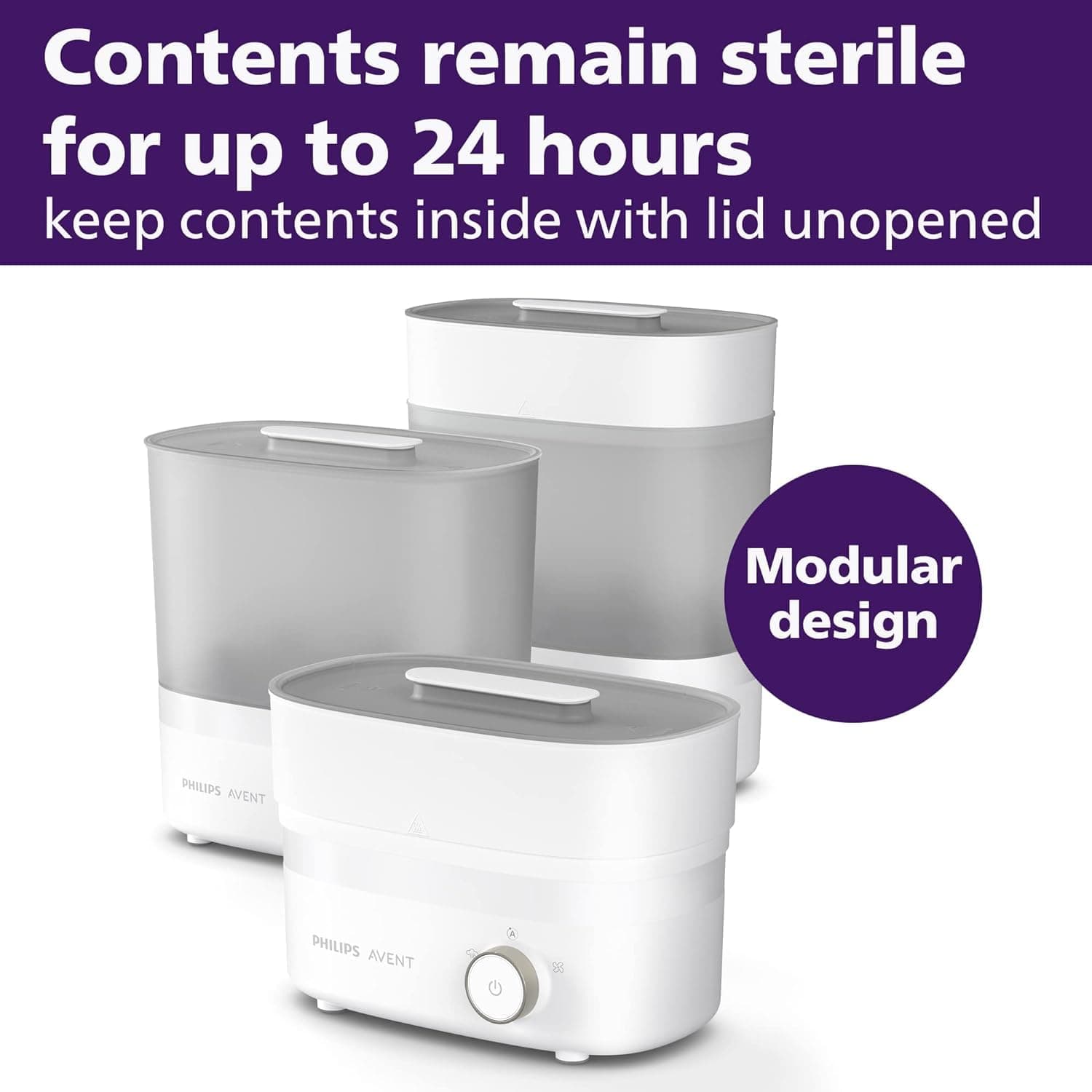 Philips Avent Electric Steam Steriliser and Dryer, SCF293/00 thumbnail 6