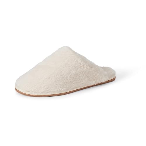 Amazon Essentials womens Fuzzy Plush Slippers - Image 1