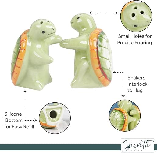 Hugging Turtles Salt and Pepper Shaker thumbnail 5