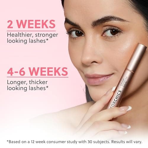 ForChics 2 in 1 Lash and Brow Growth Serum - Hormone-Free Enhancer for Thicker, Longer Lashes and Brows in 2 Weeks - Organic, Vegan and Gentle thumbnail 4