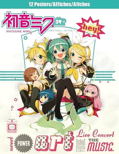 Hatsune Miku Poster Book thumbnail 4
