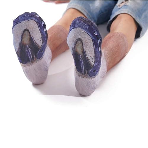 Rivanoer Easter Basket Essentials-Funny Animal Paw Socks Easter Basket Stuffers for Teens Boy Kids Men thumbnail 5