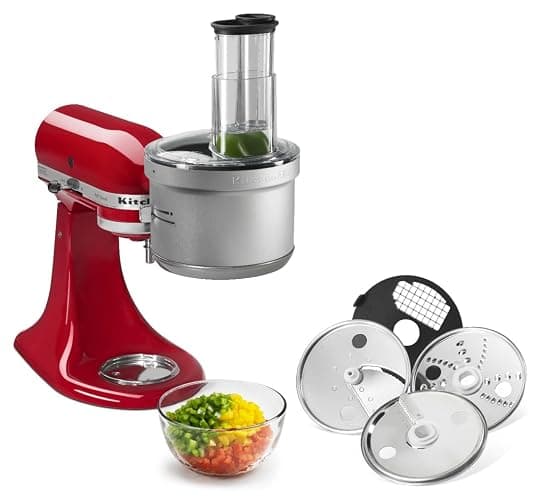 KitchenAid Stand Mixer Attachment, Food Processor with Commercial Food Dicing Disc KSM2FPA thumbnail 4