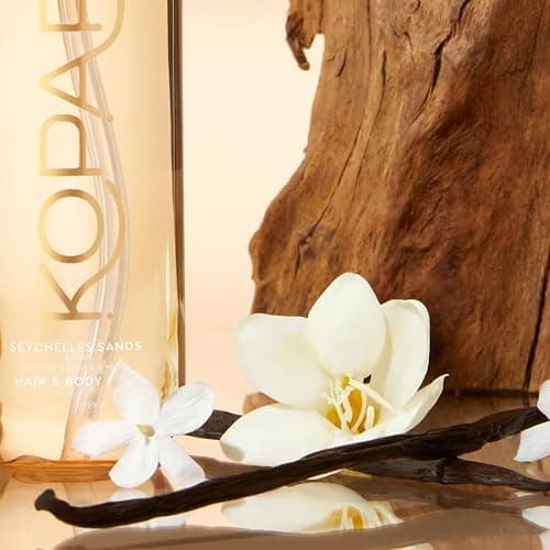 Kopari Hair & Body Mist Seychelles Sands, Long-Lasting Creamy Vanilla & Musk Scent, Seductive Warm Fragrance, Toasted Vanilla, 4 oz thumbnail 3