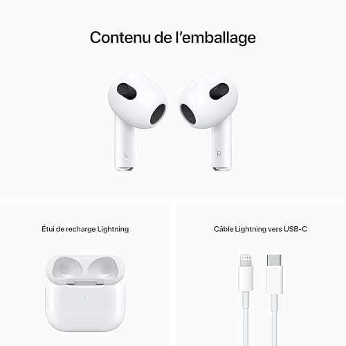 Apple AirPods (3rd Generation) with Lightning Charging Case thumbnail 7