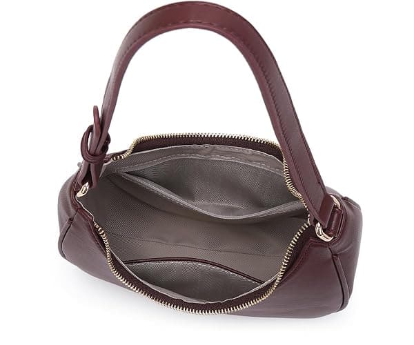 WSRYDJDL Crescent Shoulder Bags for Women Cute Hobo Tote Handbag Under the Arm Purses Mini Clutch Purse with Zipper Closure thumbnail 5
