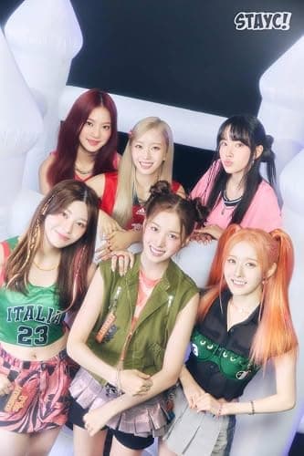 STAYC TEENFRESH 3rd Mini Album CD+POB+Folding poster on pack+Photobook+Comic lyrics book+4cut photo+Photocard+Tattoo sticker+Message card+official fragrance+Tracking Sealed (SET(ARCADE+BUBBLE)) thumbnail 6