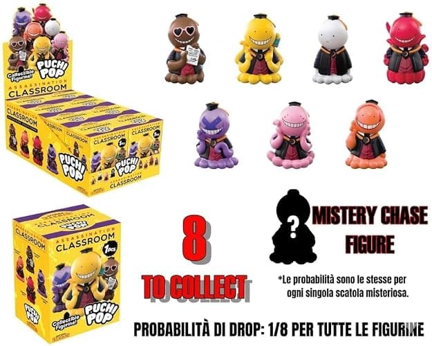 ABYstyle Studio Assassination Classroom Puchi Pop Collectible Figure Blind Box Anime Manga Merch Gift thumbnail 2