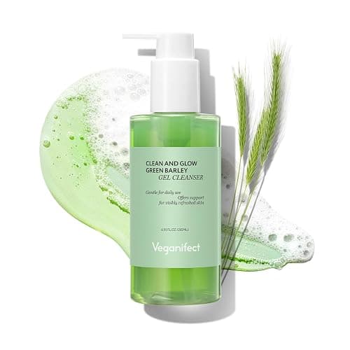 VEGANIFECT Hydrating Gel Cleanser Face Wash, Non-Stripping Gel-to-Foam, Deep Hydration for Sensitive Oily & Dehydrated Skin, Korean Skin Care, Gentle cleanser, Big Size (205ml/6.93 fl oz) - Image 1