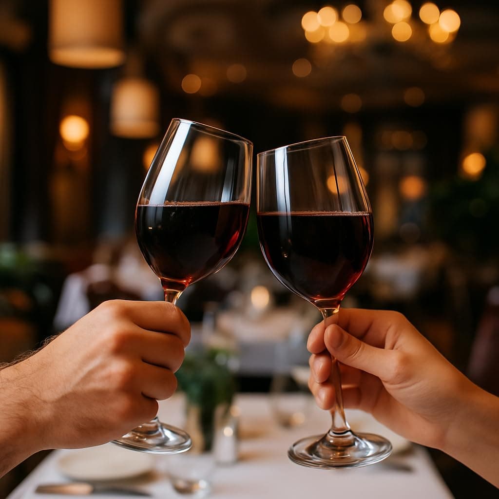 Taça de Vinho Luxo 330ml – Conjunto com 6 Unidades | Vidro Fino e Resistente | Ideal para Vinhos Tintos e Brancos | Sofisticação para Jantares e Eventos Elegantes thumbnail 4