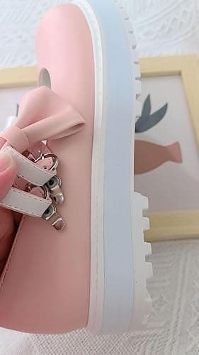 BB BEROBELLO FASHION IS AN ATTITUDE Japanese Sweet Lolita Flat Shoes Maid Cosplay Mary Jane Shoes - 7 - Pink thumbnail 5