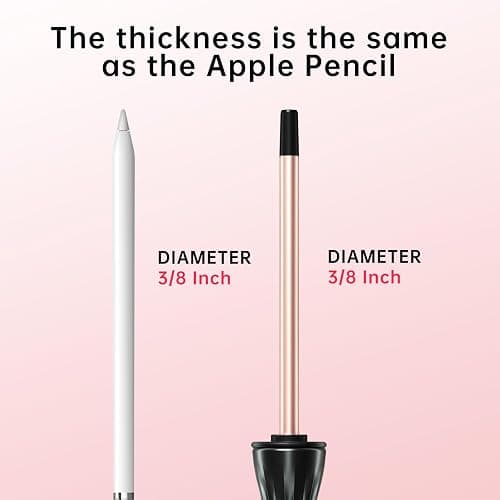 3/8 Inch Small Barrel Hair Curler, 9mm Thin Curling Wand with Adjustable Temperature, Fast Heating & Ceramic Coating for All Hair Types thumbnail 3
