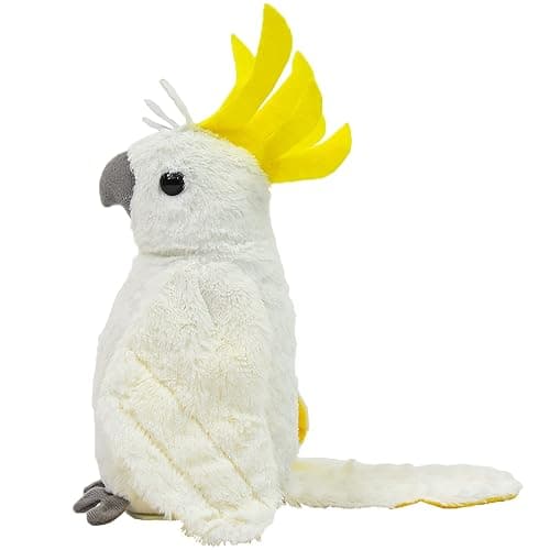 Kögler Kakadu Lucky, Peluche Interactive Cacatoès, 24 cm, Polyester Doux, Son, 3 Piles AAA (non incluses), Idéal comme Jouet et Cadeau d'Anniversaire, Unisex, 3 Ans et Plus thumbnail 3