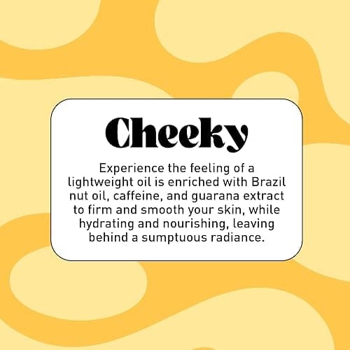 NATURE WELL Cheeky Firming Body Oil, Luxuriously Glowy & Fast-Absorbing Formula Designed to Nourish, Firm, & Visibly Smooth Skin, Scented with Pistachio, Almond, Coconut, & Salted Caramel, 3.4 Oz thumbnail 2