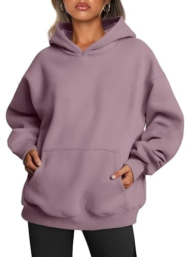 Trendy Queen Womens Oversized Hoodies Fleece Sweatshirts Fall Fashion Pullover Sweaters Winter Clothes - Image 1