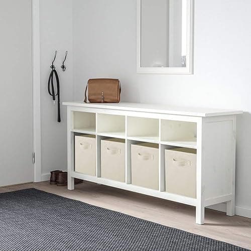 ShellKingdom Foldable Fabric Storage Cubes And Cloth Organizer Drawer For Closet And Toys, 6 Pack (Beige) thumbnail 5
