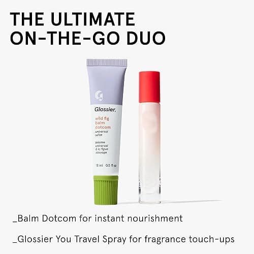 Glossier Balm Dotcom Hydrating Tinted Lip Balm - Universal Salve, Up to 12Hr Moisture for Dry Lips, Cuticles & Skin - Lanolin, Beeswax & Castor Oil - Wild Fig, Honeyed Scent Coral Tint, 15ml thumbnail 9