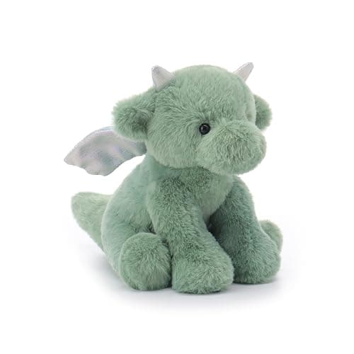 Apricot Lamb Grass Green Dragon Soft Stuffed Animals Plush Toys 8'' thumbnail 4