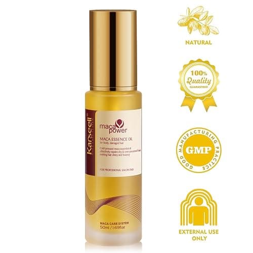 Karseell Collagen Hair Treatment Deep Repair Conditioning All Hair Types 16.90 oz 500ml + Argan Oil Hair Serum for Dry Damaged Hair 50ml thumbnail 5