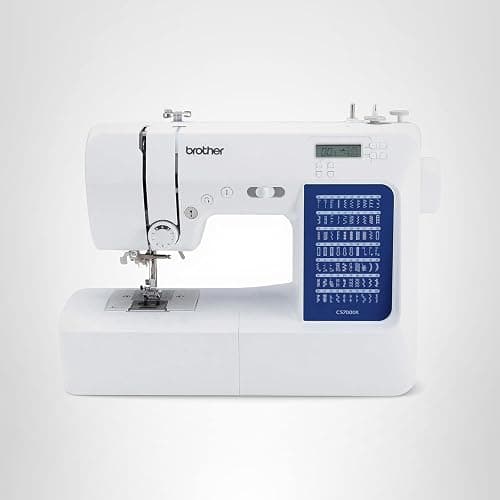 Brother CS7000X Computerized Sewing and Quilting Machine, 70 Built-in Stitches, LCD Display, Wide Table, 10 Included Feet, White thumbnail 5