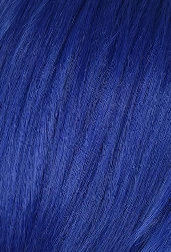 Micotaku Miraculous Ladybug Officially Licensed Blue Wig Short Pigtail Anime Halloween Cosplay Wig with Red Ribbon thumbnail 6