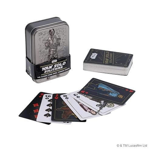 Star Wars: Han Solo Solitaire | The Classic Card Game, Carbon Frozen thumbnail 2