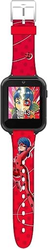 Miraculous Kids Interactive Smartwatch – Touchscreen Watch 10 Changeable Faces, Step Counter, Games, Selfie Cam, Alarm & Timer, Durable Silicone Straps – Fits Wrists 5.5"-8.0" thumbnail 5