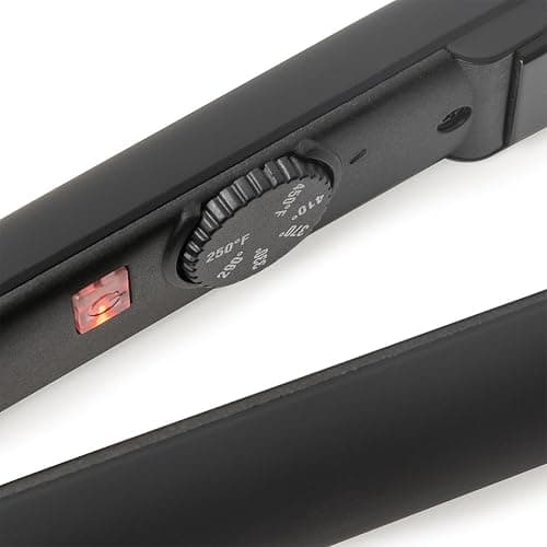 L'ANGE HAIR Le Ceramique 1-Pass Flat Iron Hair Straightener | Fast Heating Ceramic Flat Iron | Best Hot Tools Professional Hair Straightener to Lock in Moisture & Shine | (Black) thumbnail 6