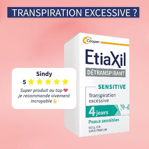 ETIAXIL - Déodorant Détranspirant - Traitement Transpiration Excessive - Aisselles - EXTREME Peaux Normales - Efficacité 5 jours -15 ml thumbnail 10