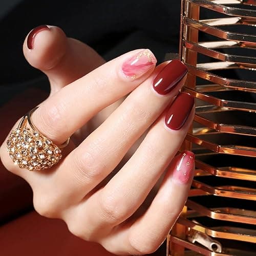 100 Pcs Clear Fake Nail Swatches Fan-shaped Nails Display Sticks, Nails Art Tips Nail Swatch Sticks Nails Display Ring for Nail Gel Polish Practice thumbnail 5