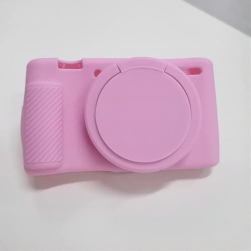 Camera Case for Sony ZV-1, ZV1 Camera Case Digital Camera Anti-Scratch Slim Fit Soft DSLR Camera Sleeve with ZV1 Screen Protector for Sony ZV-1 (Pink) thumbnail 4