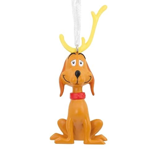 Hallmark Dr. Seuss How the Grinch Stole Christmas! Max Christmas Ornament - Image 1