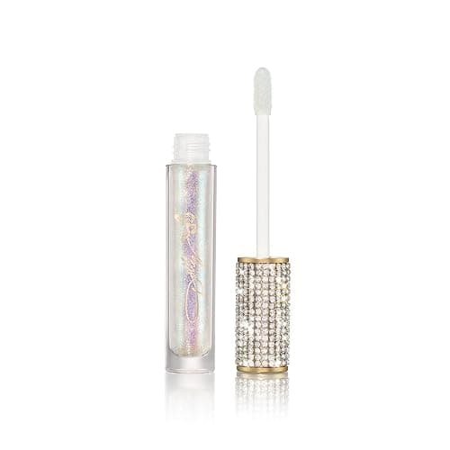 Dolly Beauty Hi-Gloss Lips - Non-Sticky Lip Gloss - Moisturizing for Everyday Use - Pocket Friendly, Blendable & Layerable - Vegan & Vitamin E-Enriched - Crushed Rhinestone thumbnail 2