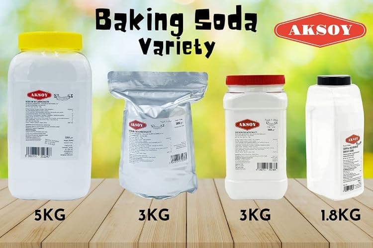 Aksoy Baking Soda 1.8KG Jar || Pure Sodium Bicarbonate Powder, Highest Purity, Food Grade – Versatile Baking Soda for Cooking, Baking, Cleaning, Deodorizing & More! thumbnail 9