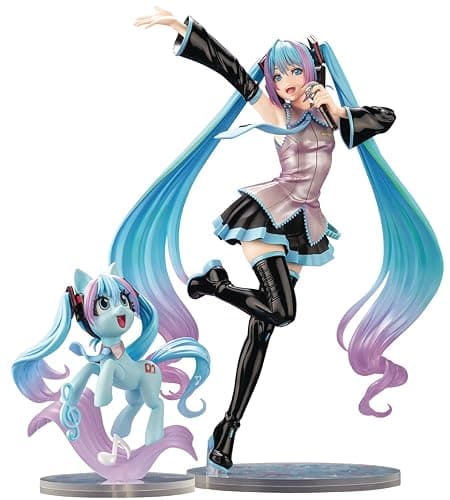 Kotobukiya Hatsune Miku feat. My Little Pony Bishoujo Statue, Multicolor - Image 1