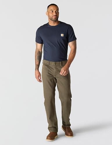 Carhartt Mens Relaxed Straight Rugged Flex Dyed Jean thumbnail 5