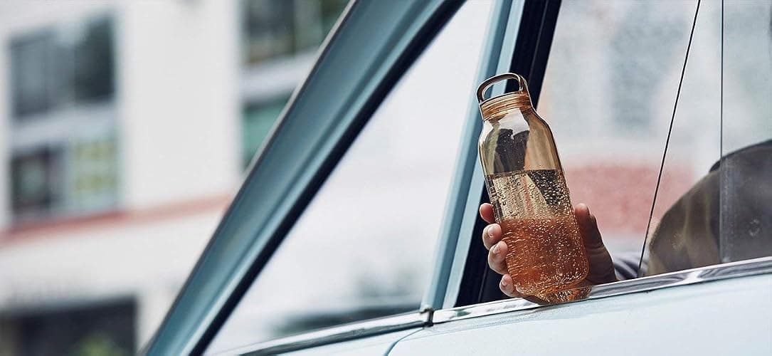 KINTO 20391 Water Bottle, 16.9 fl oz (500 ml), Clear, Lightweight, Dishwasher Safe, My Bottle thumbnail 3