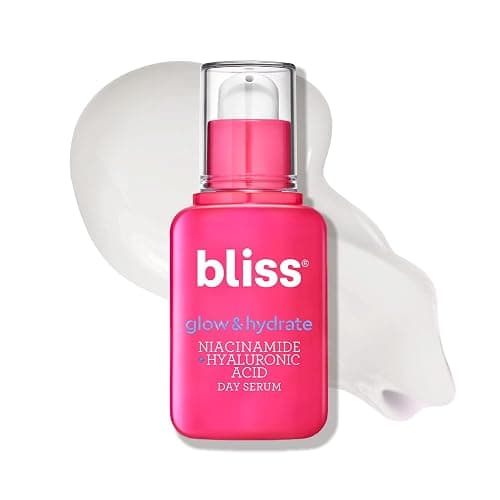 Bliss Glow & Hydrate Serum - Niacinamide + Hyaluronic Acid Serum - 1 Fl Oz - Improves Dullness, Hydrates, Replenishes & Defends Skin - Lightweight Hydration - Clean - Vegan & Cruelty Free - Image 1