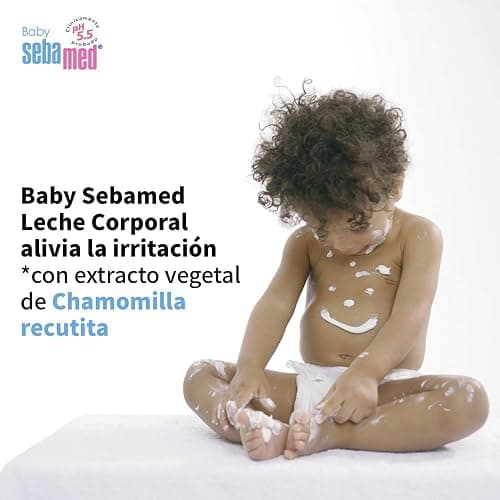 Sebamed Baby Leche Corporal Hidratante, para la Piel Sensible y Delicada del Bebé, Uso Diario thumbnail 3